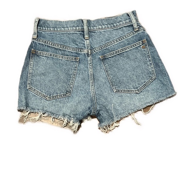 Madewell The Perfect Jean Short Blue size 25 - Picture 4 of 9